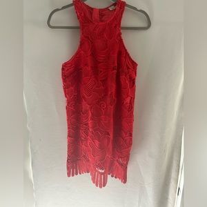 Lovers + Friends bright red mini dress. Size xs
